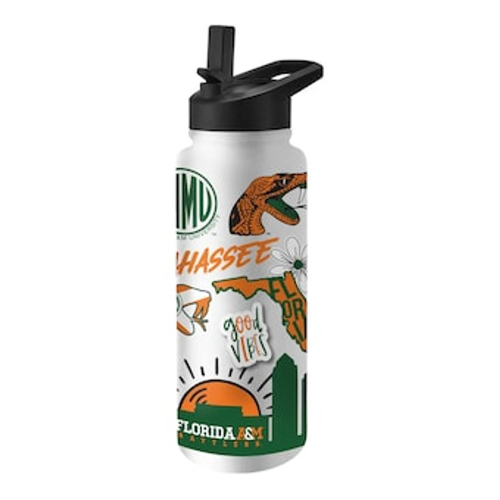 Florida A&M Rattlers 34oz. Native Quencher Bottle