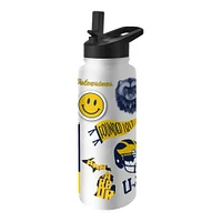 Michigan Wolverines 34oz. Native Quencher Bottle