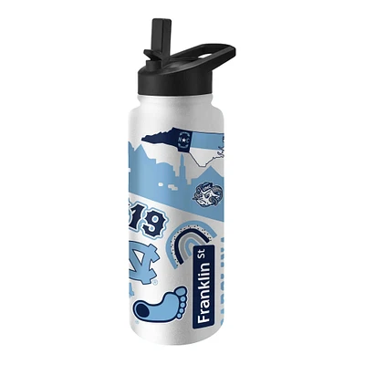 North Carolina Tar Heels 34oz. Native Quencher Bottle