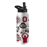 Ohio State Buckeyes 34oz. Native Quencher Bottle