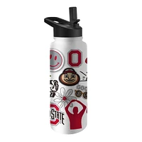 Ohio State Buckeyes 34oz. Native Quencher Bottle