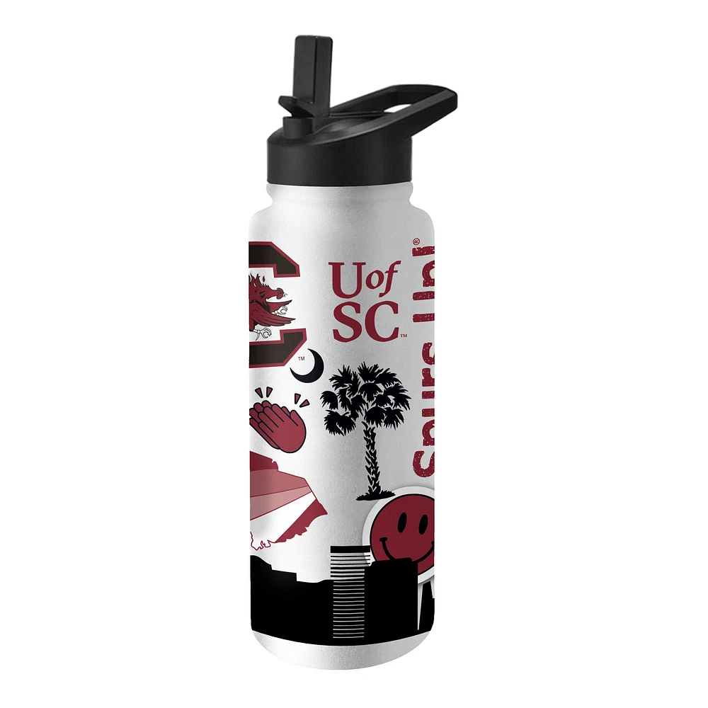 South Carolina Gamecocks 34oz. Native Quencher Bottle