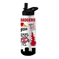 Wisconsin Badgers 34oz. Native Quencher Bottle