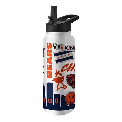 Chicago Bears 34oz. Native Quencher Bottle