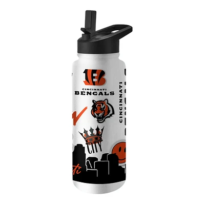 Cincinnati Bengals 34oz. Native Quencher Bottle