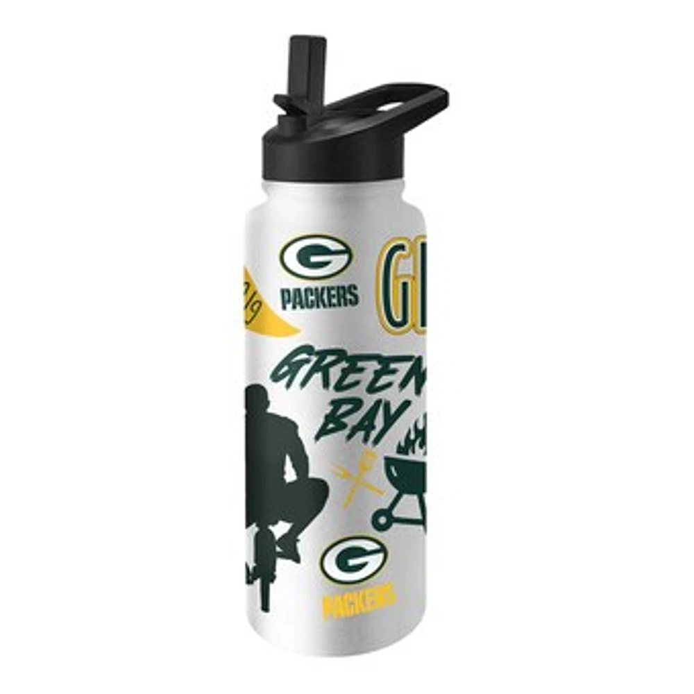 Green Bay Packers 34oz. Native Quencher Bottle