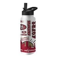 San Francisco 49ers 34oz. Native Quencher Bottle