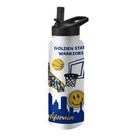 Golden State Warriors 34oz. Native Quencher Bottle