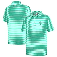 Men's FootJoy Green WM Phoenix Open Junior Striped Pique Polo