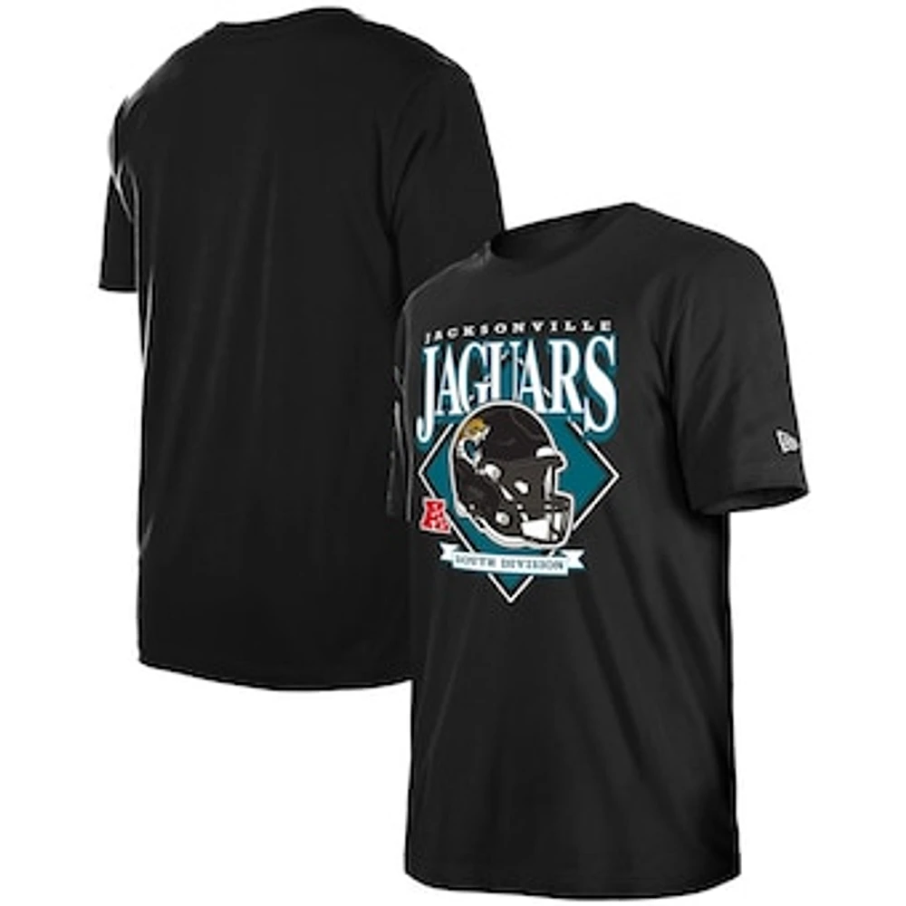 Men's New Era Black Jacksonville Jaguars Team Logo T-Shirt