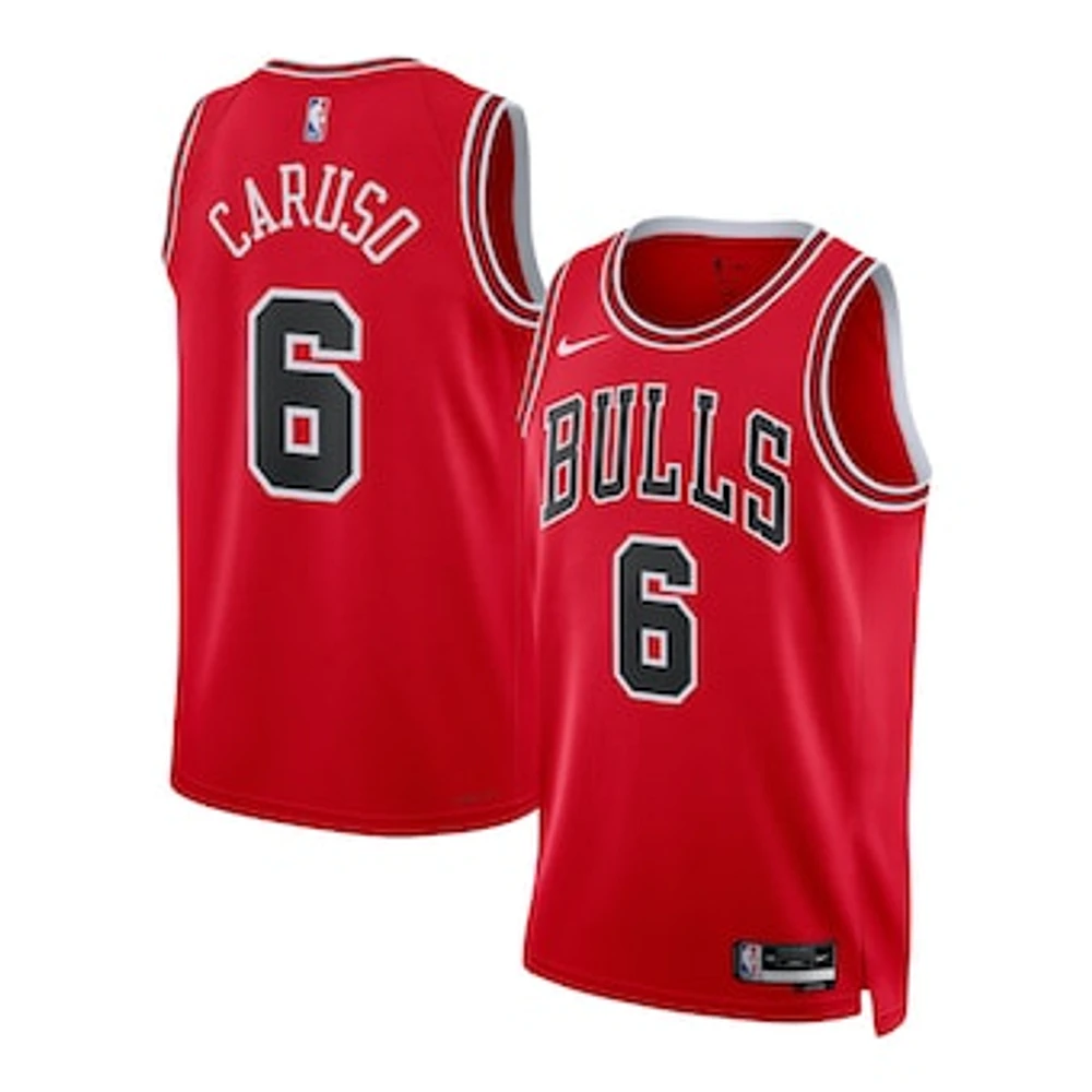 Unisex Nike Alex Caruso Red Chicago Bulls Swingman Jersey - Icon Edition