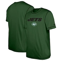 Men's New Era  Green New York Jets Third Down Puff Print T-Shirt