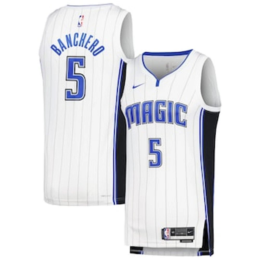 Unisex Nike Paolo Banchero White Orlando Magic Swingman Jersey - Association Edition