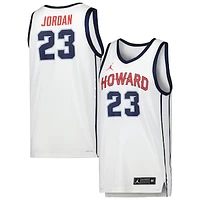 Men's Jordan Brand Michael White Howard Bison Replica Basketball Jersey