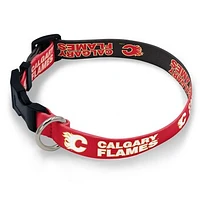 WinCraft Calgary Flames Adjustable Pet Collar