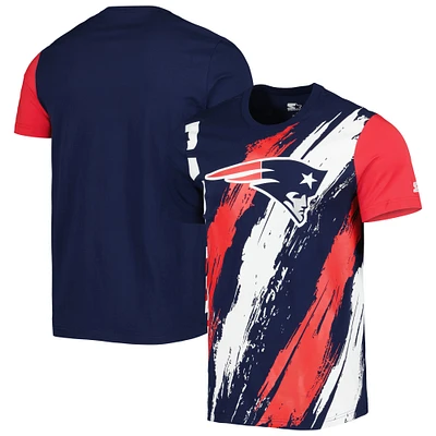 Men's Starter Navy New England Patriots Extreme Defender T-Shirt