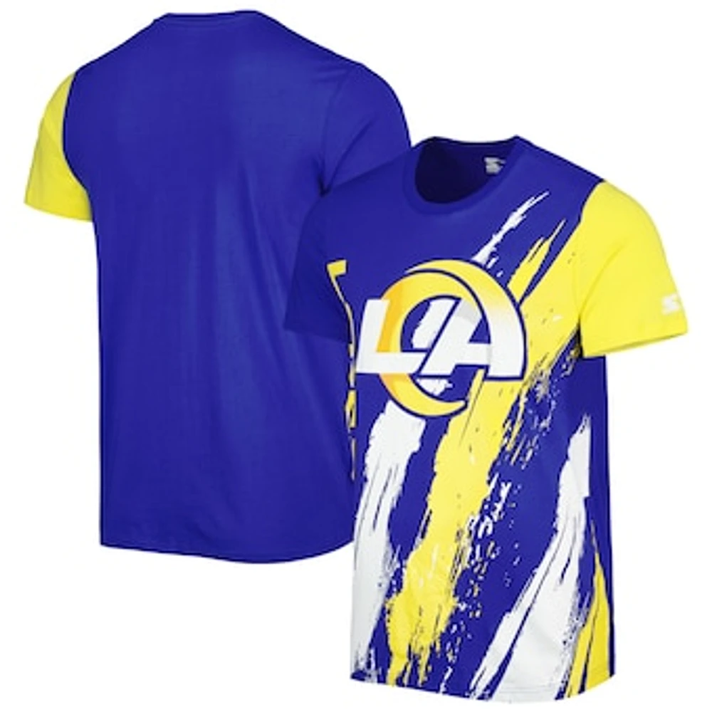 Men's Starter Royal Los Angeles Rams Extreme Defender T-Shirt