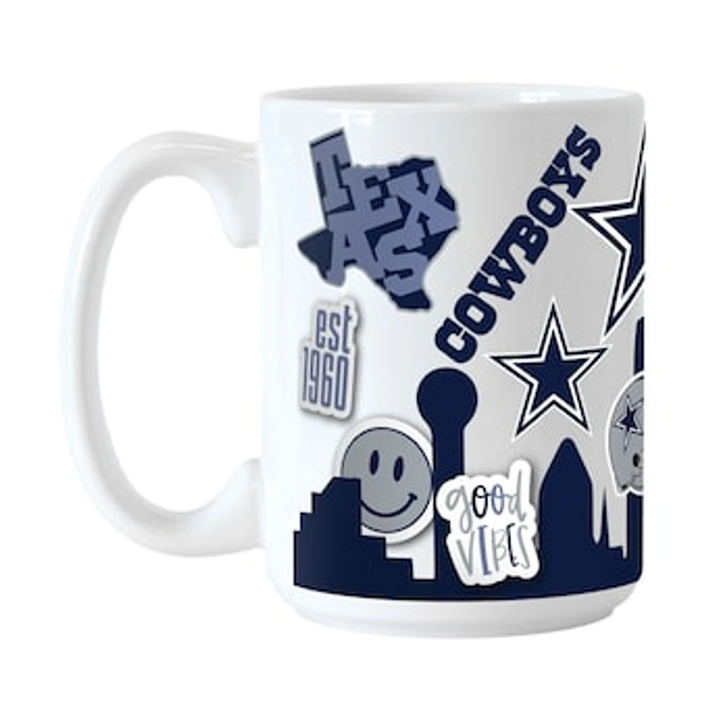 Dallas Cowboys 15oz. Native Ceramic Mug