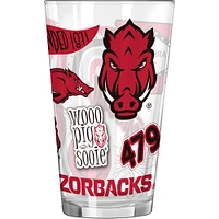 Arkansas Razorbacks 16oz. Native Pint Glass