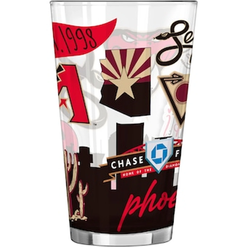 Arizona Diamondbacks 16oz. Native Pint Glass