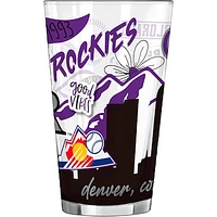 Colorado Rockies 16oz. Native Pint Glass