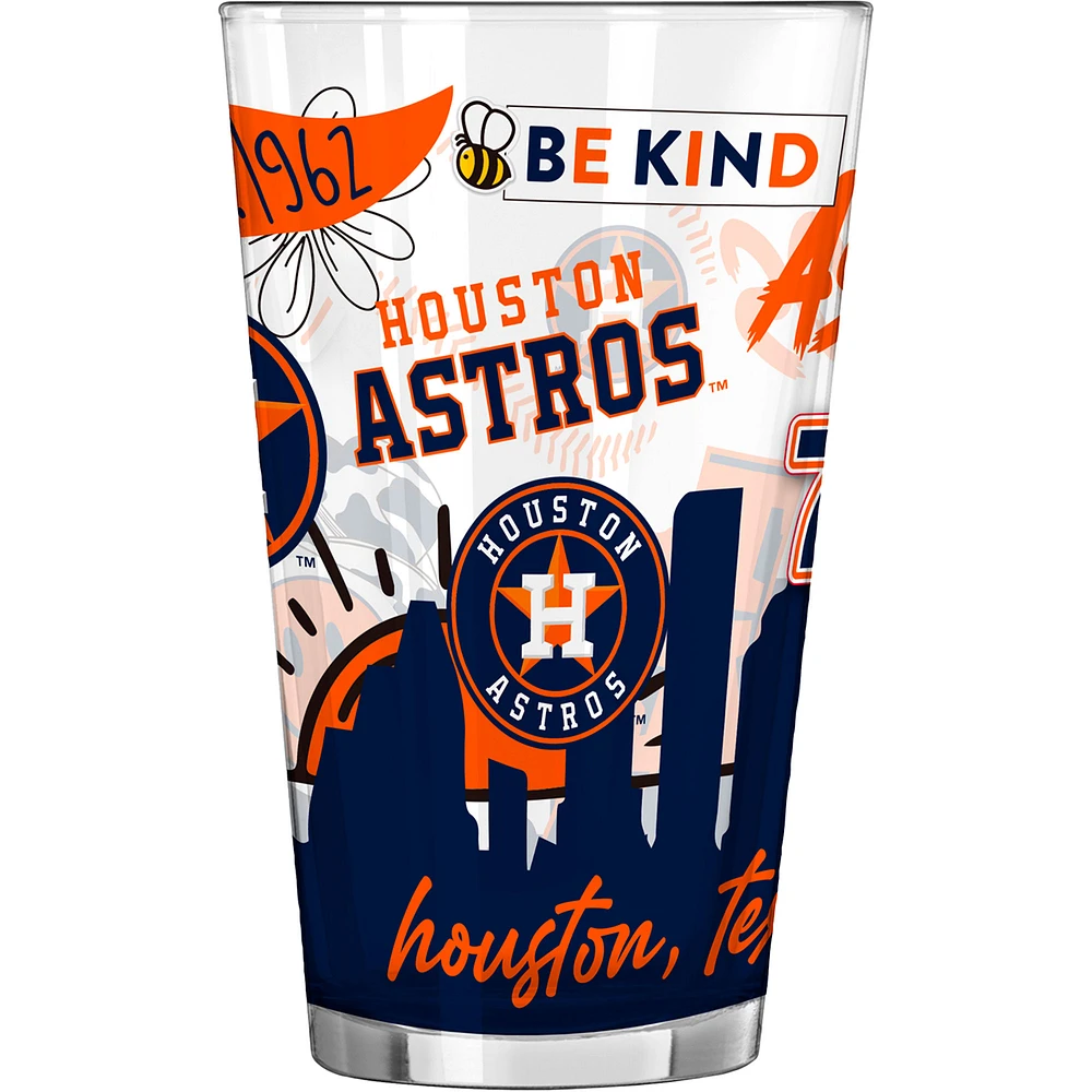 Houston Astros 16oz. Native Pint Glass