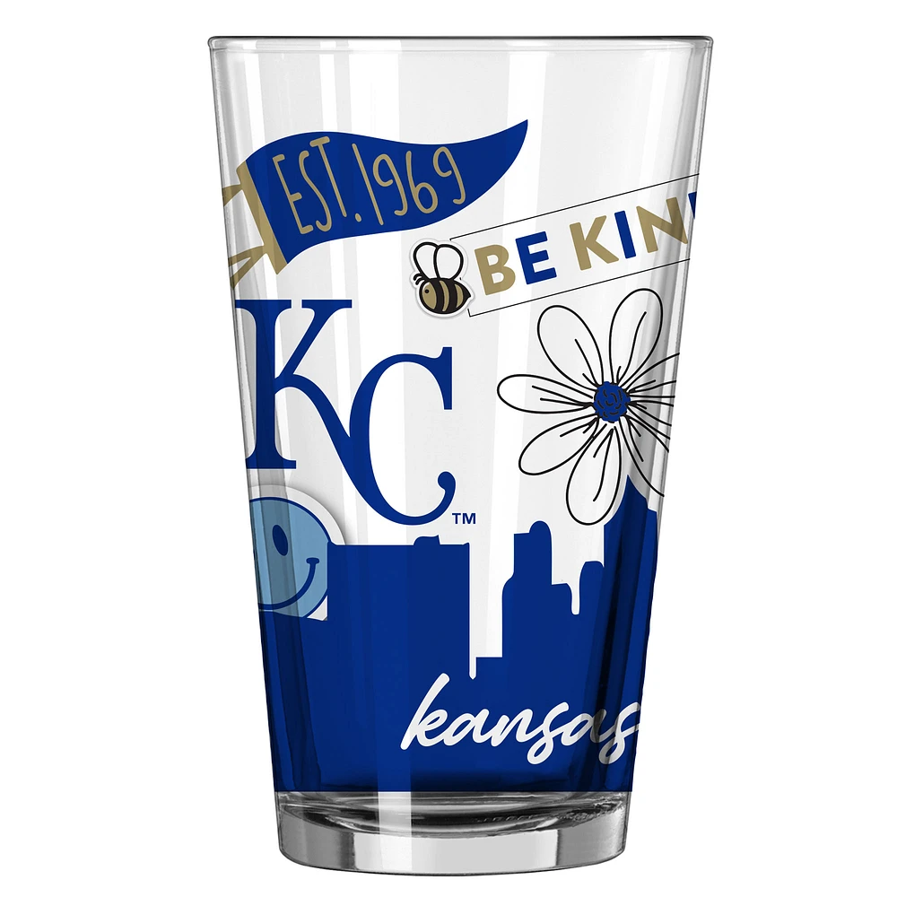 Kansas City Royals 16oz. Native Pint Glass