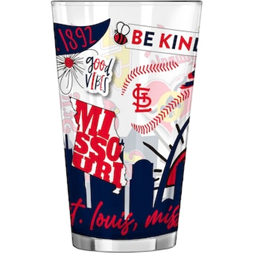 St. Louis Cardinals 16oz. Native Pint Glass