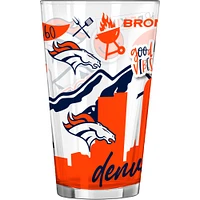 Denver Broncos 16oz. Native Pint Glass