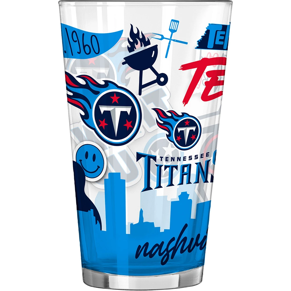 Tennessee Titans 16oz. Native Pint Glass