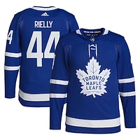 Men's adidas Morgan Rielly Blue Toronto Maple Leafs Home Primegreen Authentic Jersey