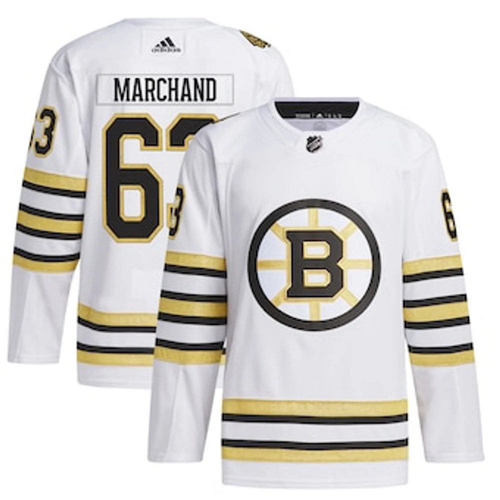 Men's adidas Brad Marchand Boston Bruins Alternate Primegreen Authentic Player Jersey