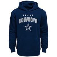 Youth Navy Dallas Cowboys Stadium Classic Pullover Hoodie