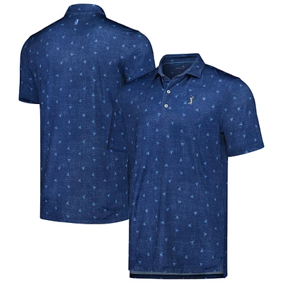 Men's johnnie-O Navy THE PLAYERS Shaka Polo