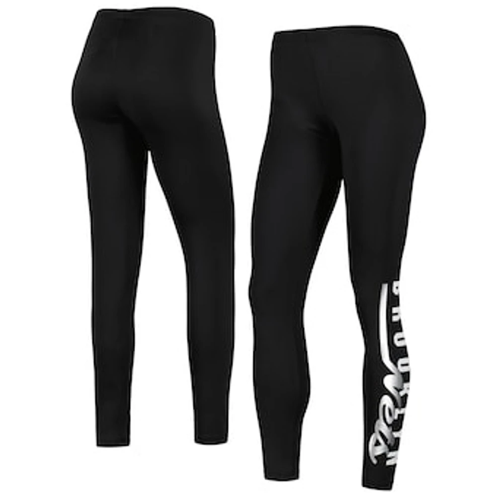 Women's G-III 4Her by Carl Banks Black Brooklyn Nets Jump Shot Leggings