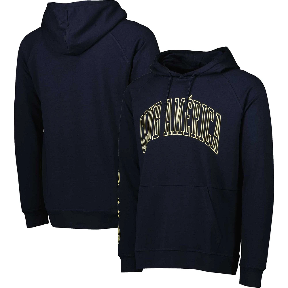 Men's Navy Club America Leisure Pullover Hoodie