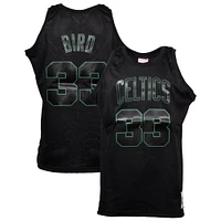 Men's Mitchell & Ness Larry Bird Black Boston Celtics Hardwood Classics Dynamic Swingman Jersey