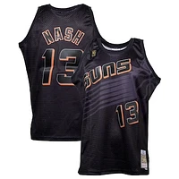 Men's Mitchell & Ness Steve Nash Black Phoenix Suns 1997/98 Hardwood Classics Dynamic Swingman Jersey