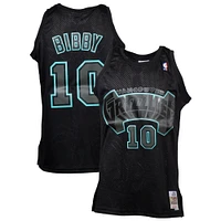 Men's Mitchell & Ness Mike Bibby Black Vancouver Grizzlies Hardwood Classics Dynamic Swingman Jersey