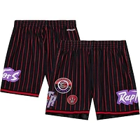 Men's Mitchell & Ness Black Toronto Raptors  City Collection Shorts