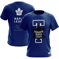 Men's Mitchell & Ness  Blue Toronto Maple Leafs Graduation T-Shirt