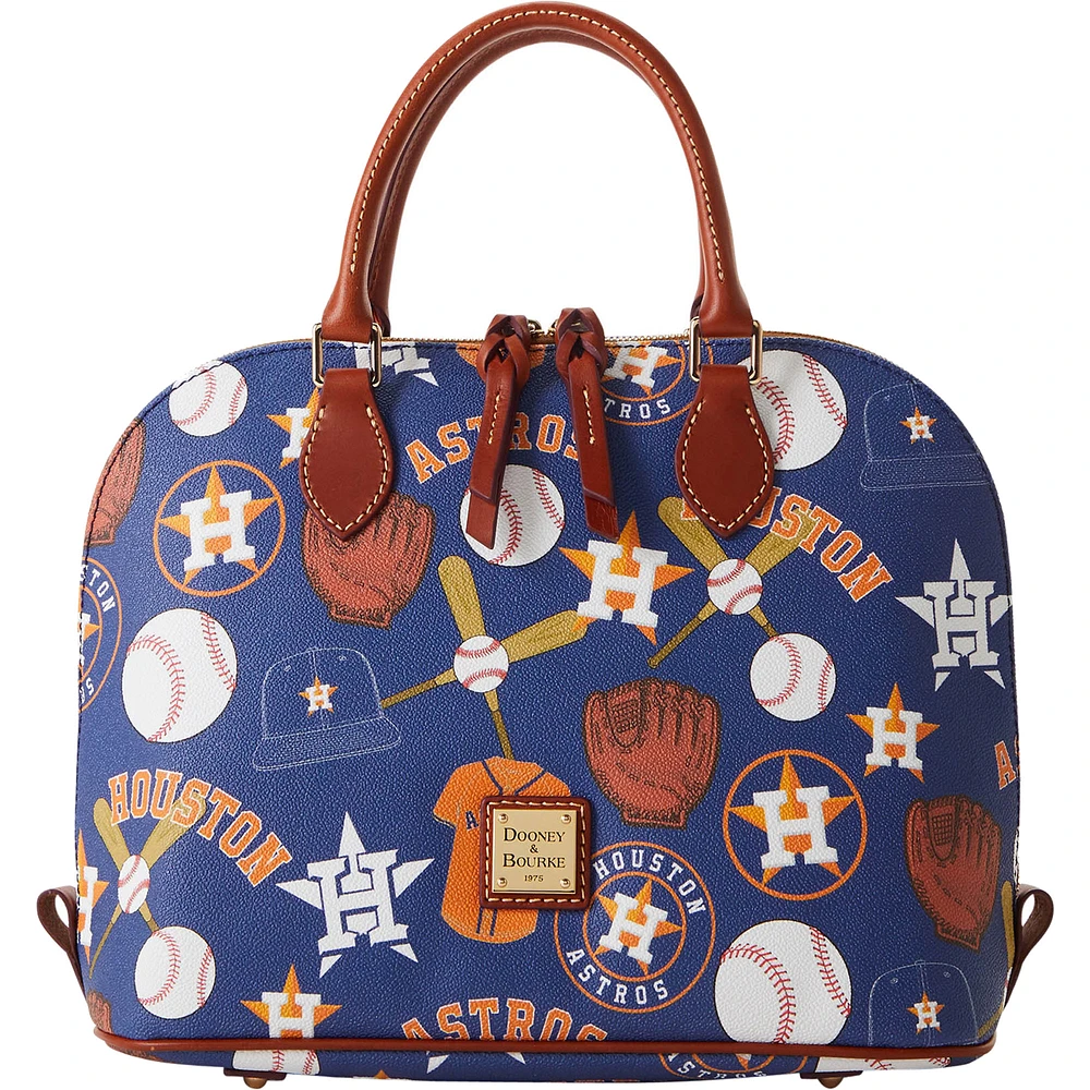 Dooney & Bourke Houston Astros Game Day Zip Zip Satchel