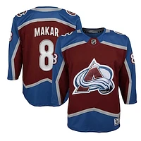 Youth Cale Makar Burgundy Colorado Avalanche Home Premier Player Jersey