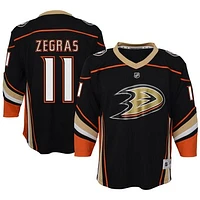 Youth Trevor Zegras Black Anaheim Ducks Home Replica Player Jersey