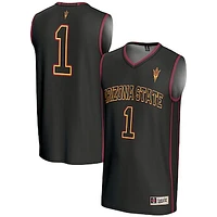 Male GameDay Greats #1  Black Arizona State Sun Devils Lightweight Basketball Jersey