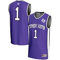 Youth GameDay Greats Purple #1 Stephen F Austin Lumberjacks Lightweight Basketball Jersey