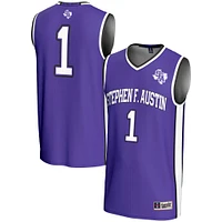 Youth GameDay Greats Purple #1 Stephen F Austin Lumberjacks Lightweight Basketball Jersey