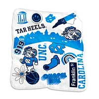 North Carolina Tar Heels 50'' x 60'' Native Raschel Plush Throw Blanket