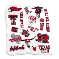 Texas Tech Red Raiders 50'' x 60'' Native Raschel Plush Throw Blanket