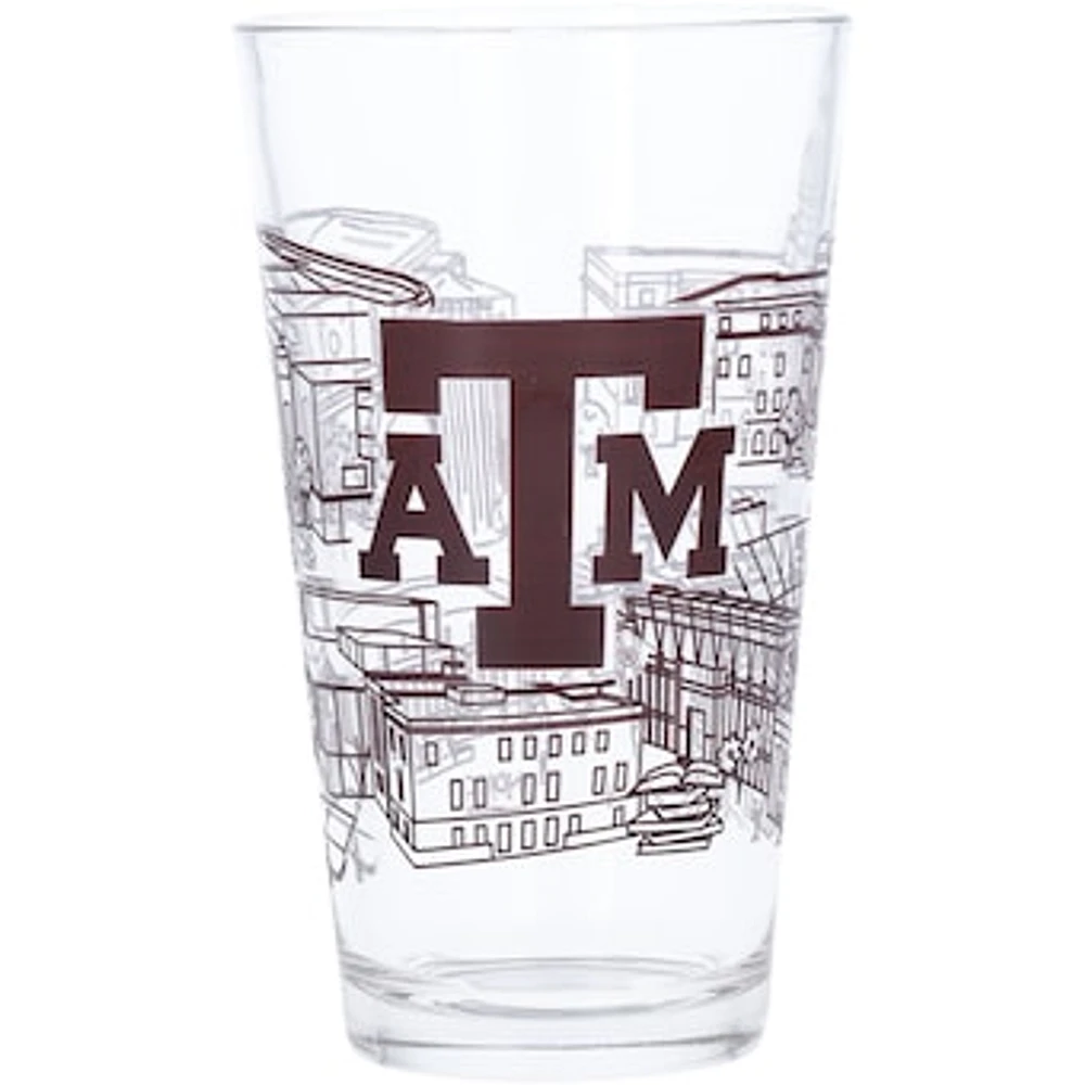 Texas A&M Aggies 16oz. Campus Pint Glass